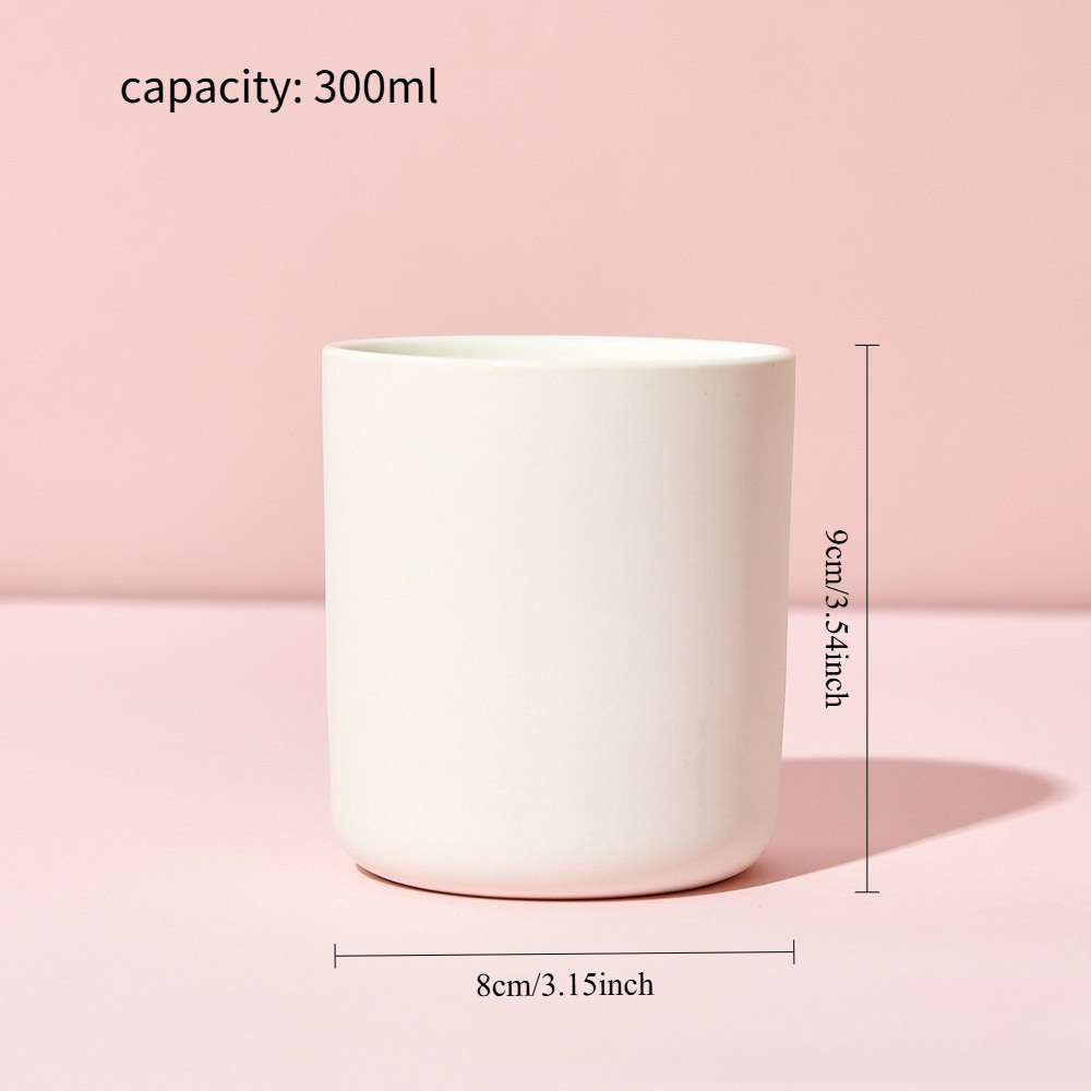ที่ใส่เทียนแก้วสีขาวด้านแบบไม่ - Candle Making Jars With Lids บทวิจารณ์และราคา