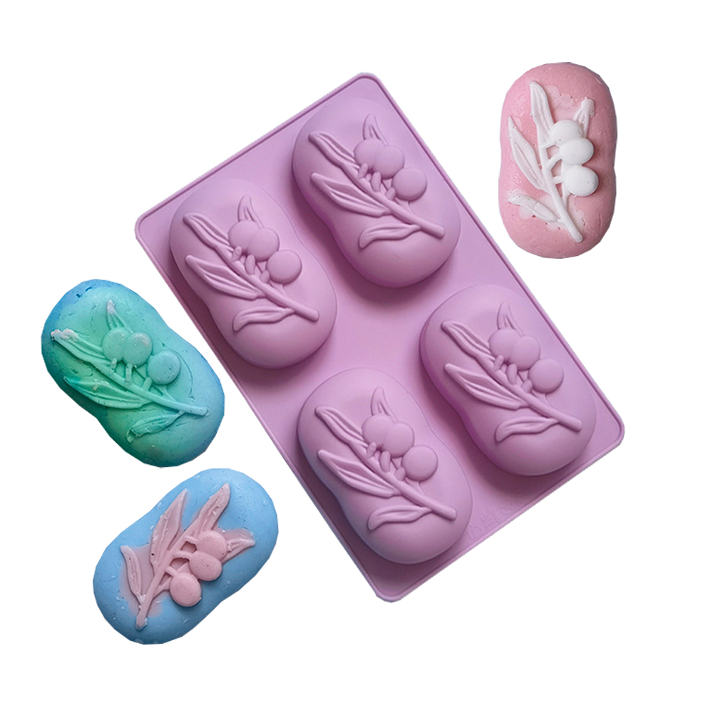 4 ฟันผุรูปไข่ Olive Tree ซิลิโ - Candle Making Kits บทวิจารณ์และราคา