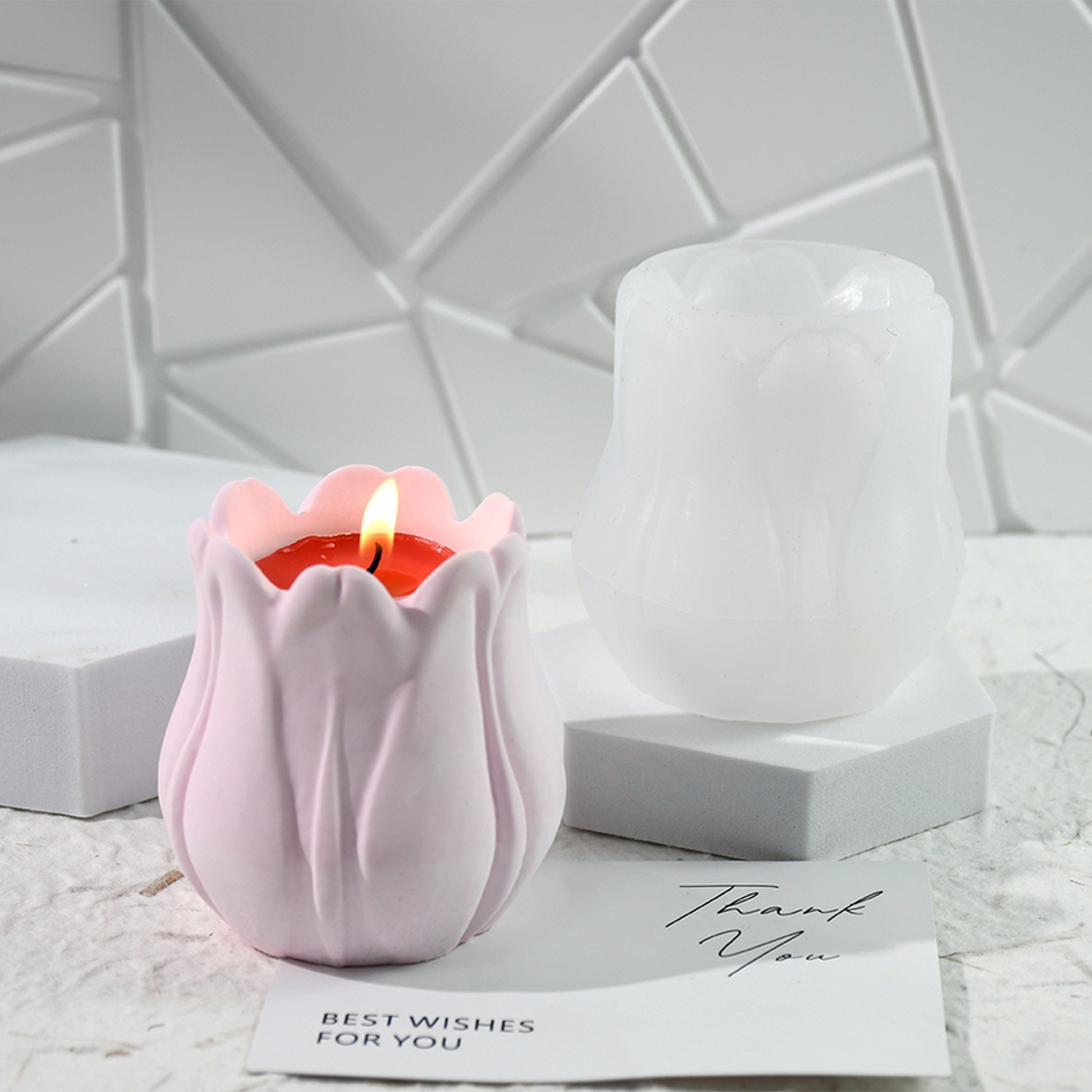 แม่พิมพ์มงกุฎดอกทิวลิป, เครื่อ - Candle Making Tutorial บทวิจารณ์และราคา