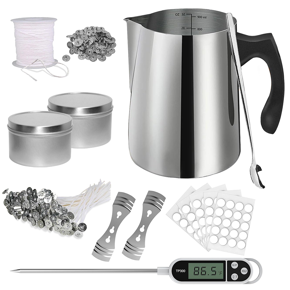เทียนทําชุดเริ่มต้นอุปกรณ์รวมท - Candle Making Jug บทวิจารณ์และราคา