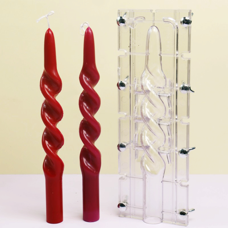 Twisted Stripe คอลัมน์อะคริลิค - Candle Making Kits บทวิจารณ์และราคา