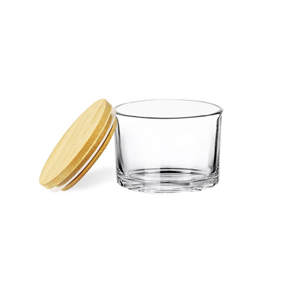 ขวดแก้วใสสำหรับเทียนหอม ขนาดเล - Candle Making Jars With Lids บทวิจารณ์และราคา