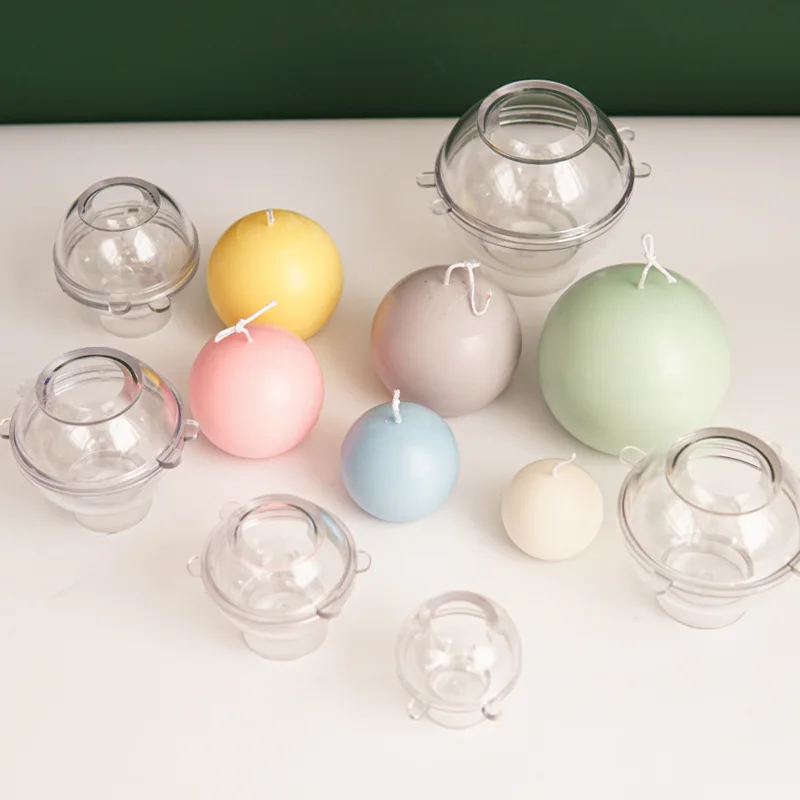 5-8 ซม.ทรงกลมเทียนแม่พิมพ์พลาส - Candle Making Kits บทวิจารณ์และราคา