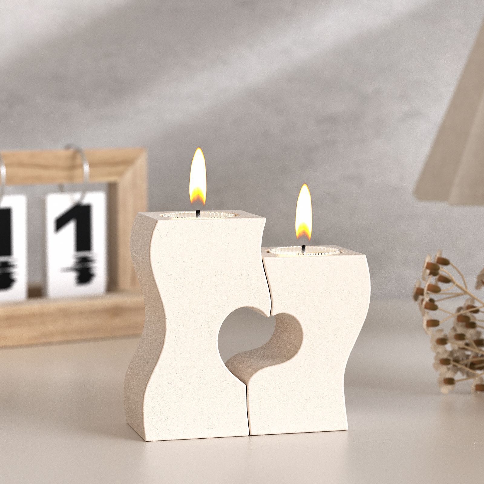 S หัวใจแท่งเทียนแม่พิมพ์ซิลิโค - Candle Making Tutorial บทวิจารณ์และราคา