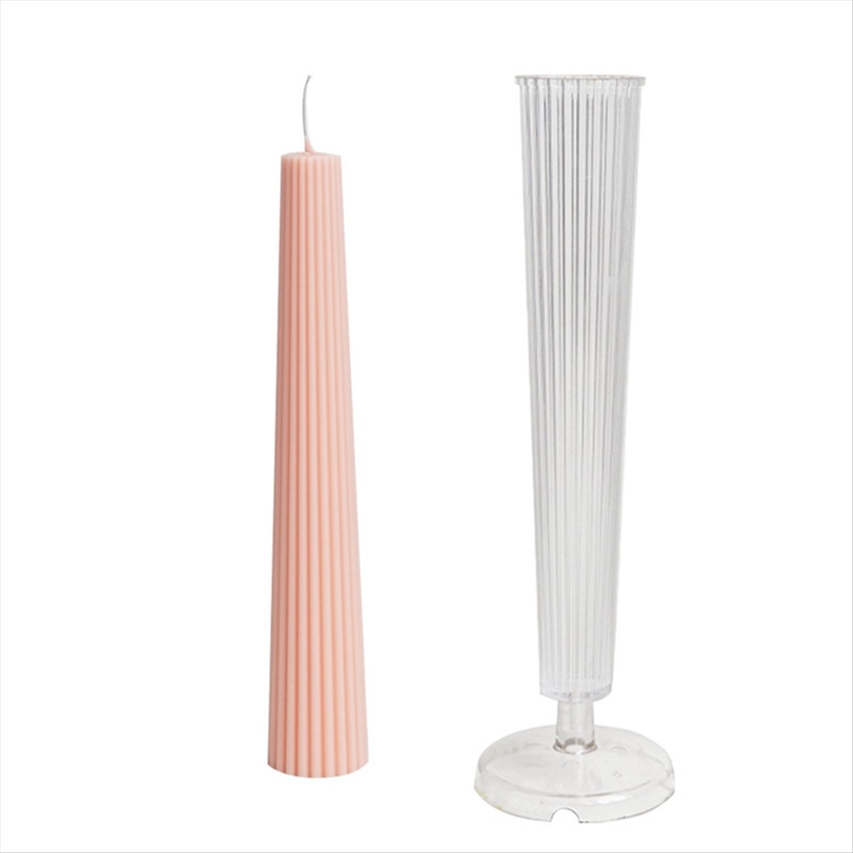 ชุดแม่พิมพ์เทียนหอมทรงเสาลายทา - Candle Making Kits บทวิจารณ์และราคา