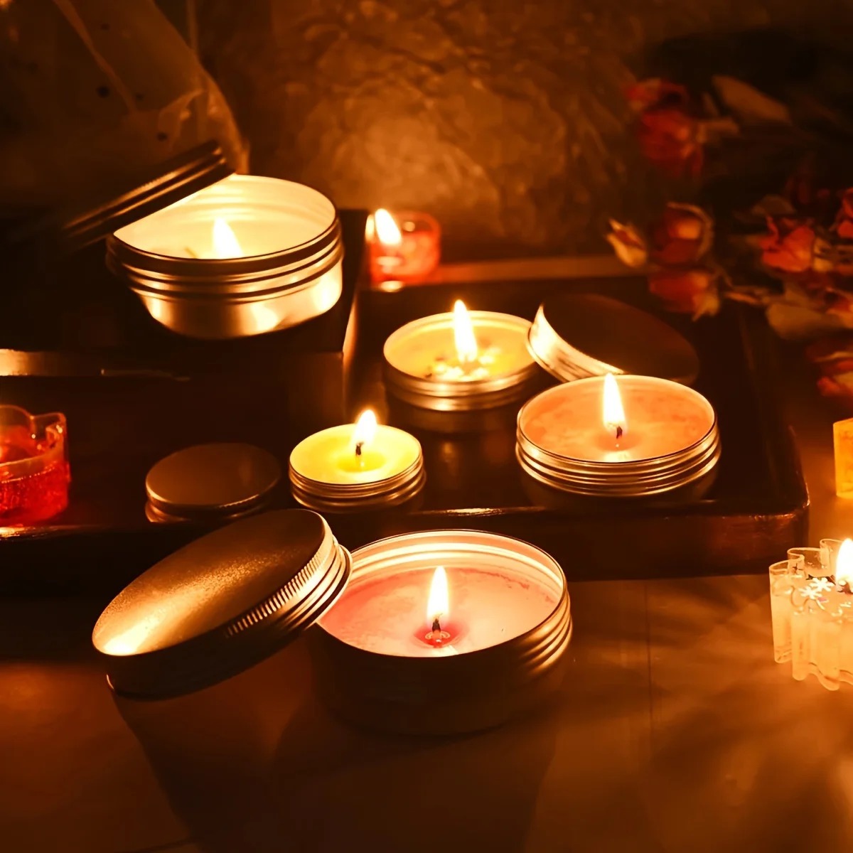 ชุดทำเทียน 100 กรัม ขี้ผึ้งถั่ - Candle Making Kits บทวิจารณ์และราคา