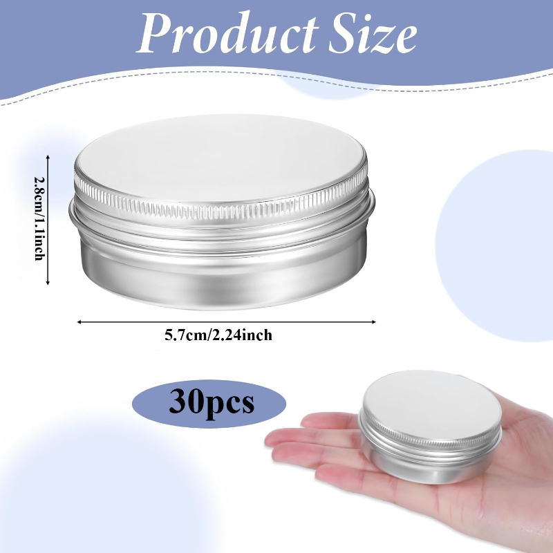 กระป๋องอะลูมิเนียมทรงกลมแบบมีฝ - Tin Container Lid บทวิจารณ์และราคา