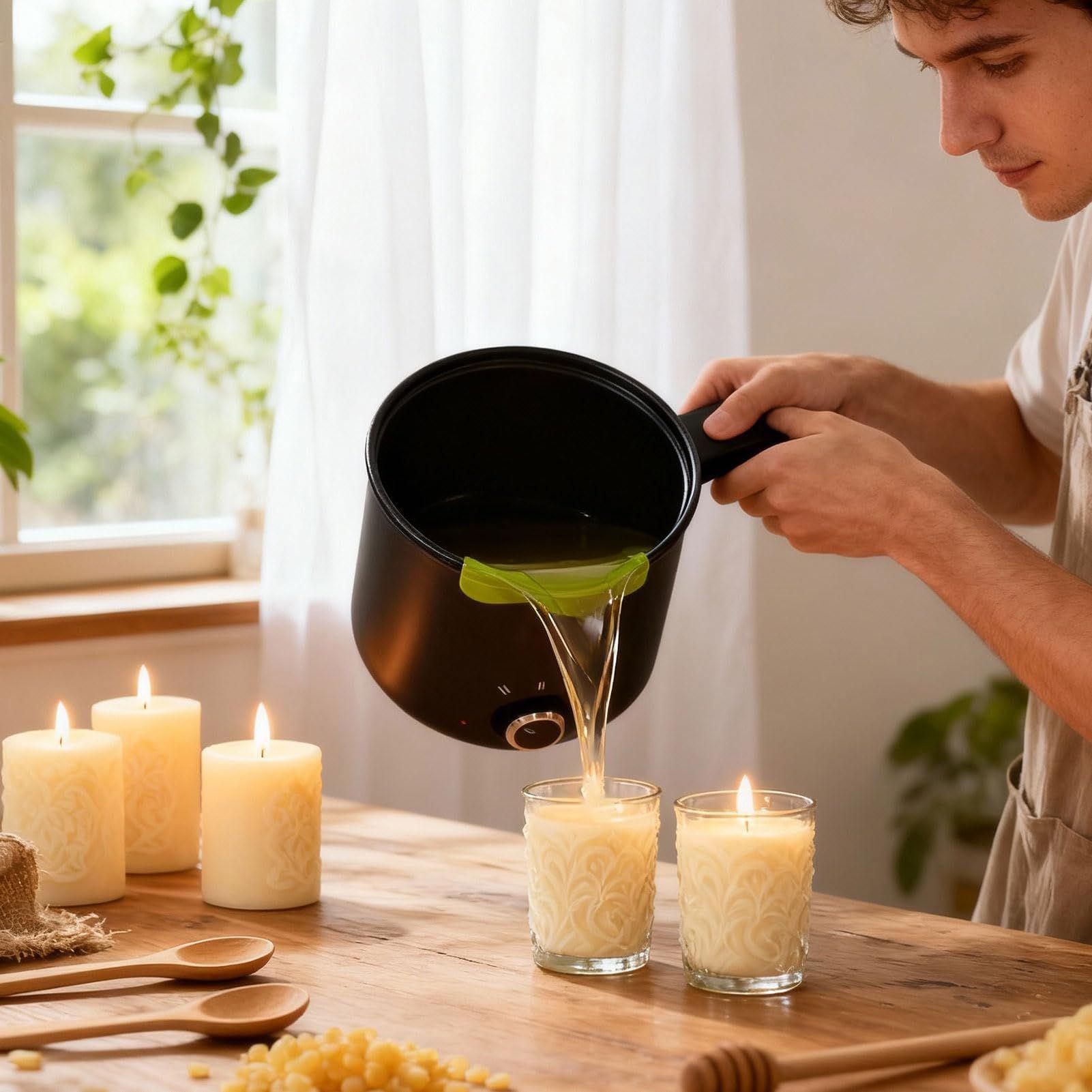 หม้อหลอมเทียน 1.5 ลิตร ขนาดใหญ - Candle Making Kits บทวิจารณ์และราคา