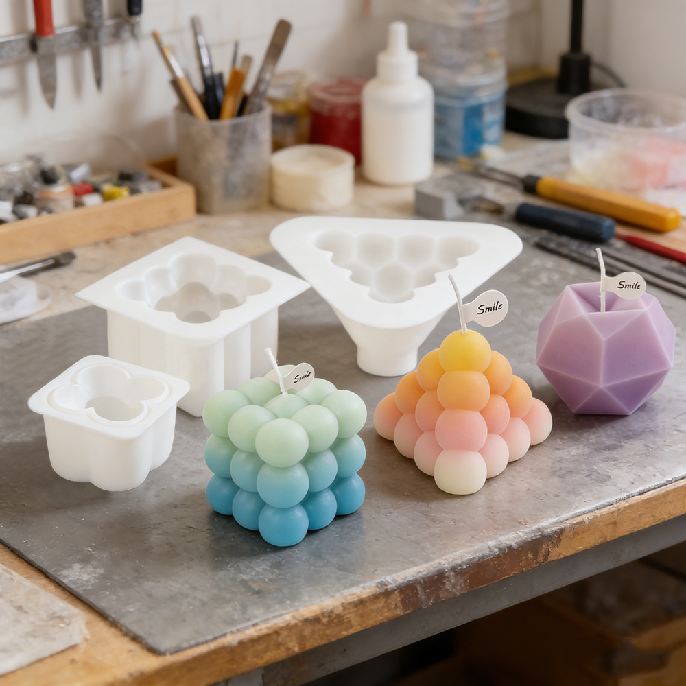 ชุดแม่พิมพ์เทียนซิลิโคนทรงลูกบ - Candle Making Kits บทวิจารณ์และราคา