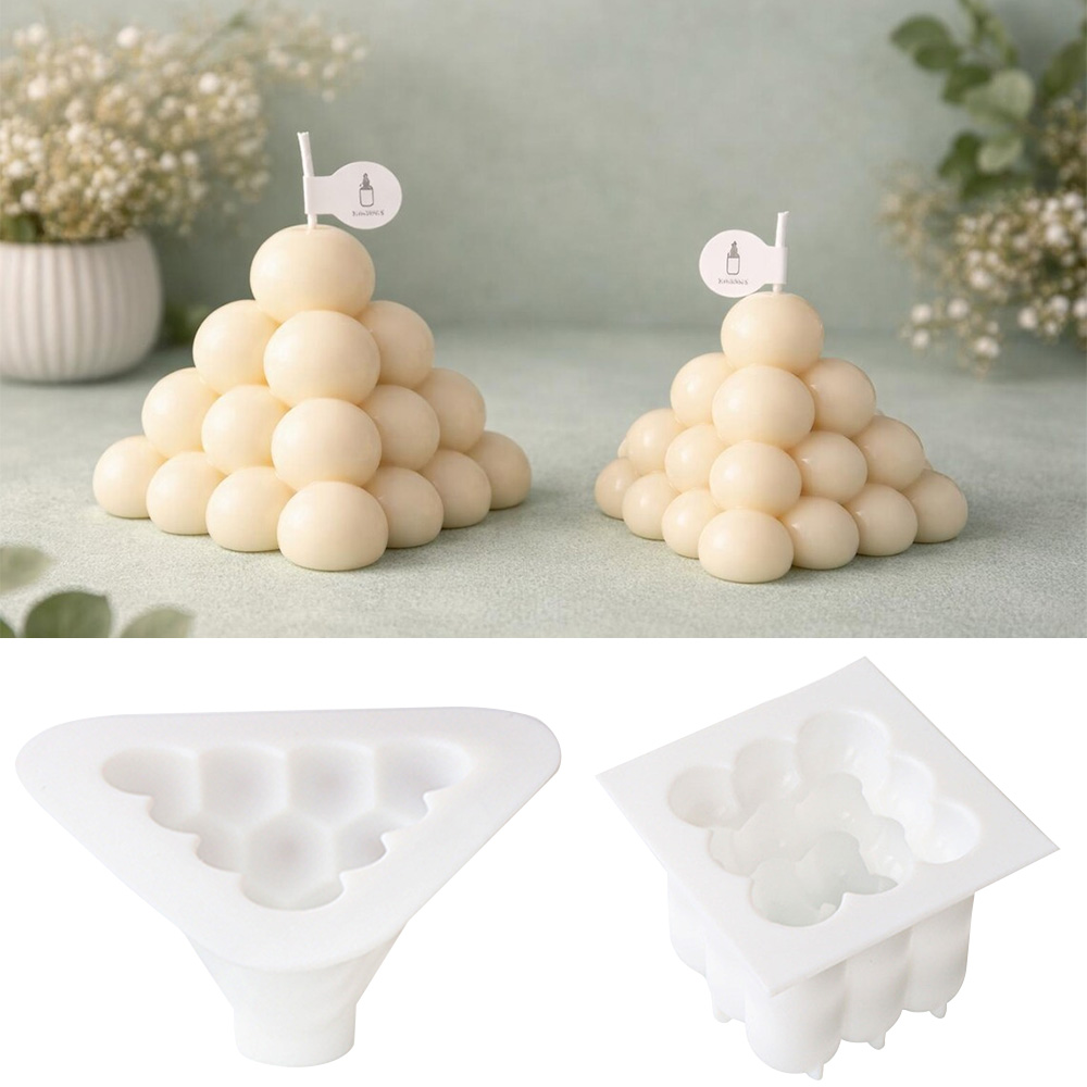ชุดแม่พิมพ์เทียนซิลิโคนทรงลูกบ - Candle Making Kits บทวิจารณ์และราคา