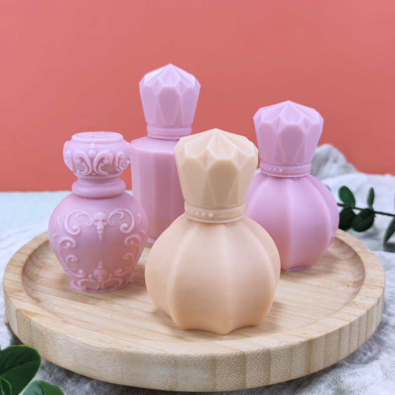 3D retro ขวดน้ําหอมอโรมาเทียนแ - Candle Making And Perfume บทวิจารณ์และราคา